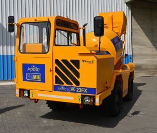 Self Loading Concrete Mixer